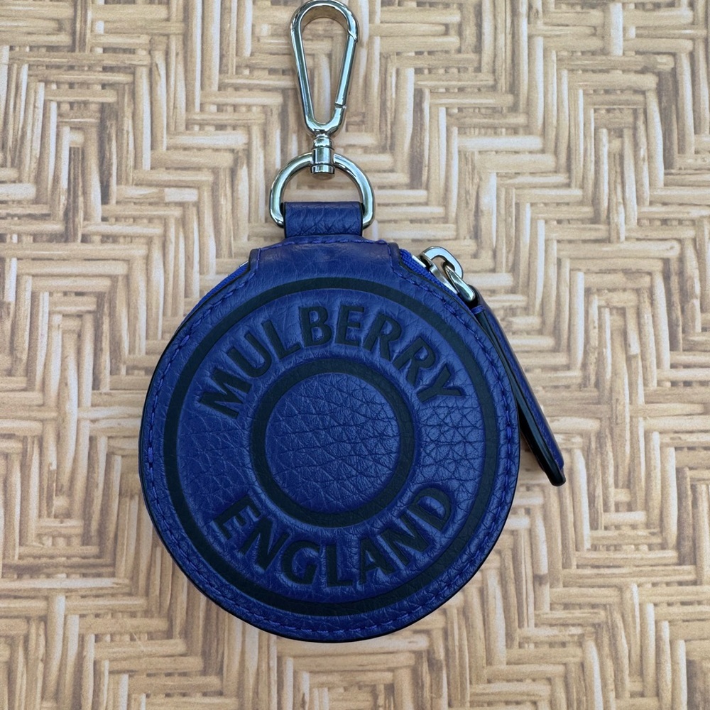 Mulberry Round Pouch Coin Case Bag Charm - Picture 3 of 9